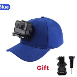 Gear Up u0026 Go Outdoor-Gadgets|Outdoor-Artikel-Verstellbarer Hut mit Kamerahalterung – Action-Kappe für Outdoor-Abenteuer