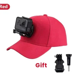 Gear Up u0026 Go Outdoor-Gadgets|Outdoor-Artikel-Verstellbarer Hut mit Kamerahalterung – Action-Kappe für Outdoor-Abenteuer