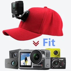 Gear Up u0026 Go Outdoor-Gadgets|Outdoor-Artikel-Verstellbarer Hut mit Kamerahalterung – Action-Kappe für Outdoor-Abenteuer