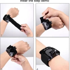 Gear Up u0026 Go Outdoor-Gadgets|Outdoor-Artikel-Verstellbarer Hut mit Kamerahalterung – Action-Kappe für Outdoor-Abenteuer