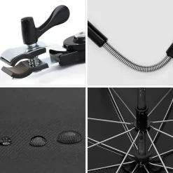 Kinder The Decor Haven Kinderwagen & Zubehör-Verstellbarer Kinderwagen-Sonnenschirm – UV-Schutz