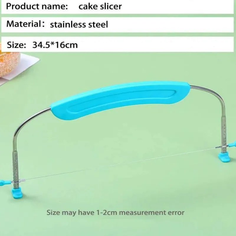 Tom Küche & Esszimmer-Verstellbarer Kuchenschneider aus Edelstahl – Backgeschirr-Teiler