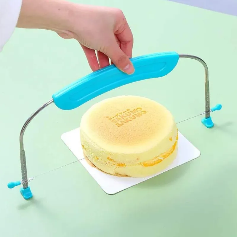 Tom Küche & Esszimmer-Verstellbarer Kuchenschneider aus Edelstahl – Backgeschirr-Teiler