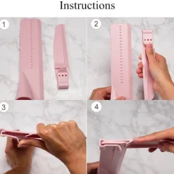 The Culinary Kit Küche & Esszimmer-Verstellbarer Kuchenspatel – Glättungswerkzeug zum Backen