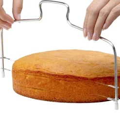 The Culinary Kit Küche & Esszimmer-Verstellbarer Kuchenspatel – Glättungswerkzeug zum Backen