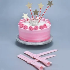 The Culinary Kit Küche & Esszimmer-Verstellbarer Kuchenspatel – Glättungswerkzeug zum Backen