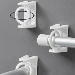 Comfort u0026 Style Gadgets Für Zuhause-Verstellbarer Rutenhalter – Punch-Free Hook Organizer