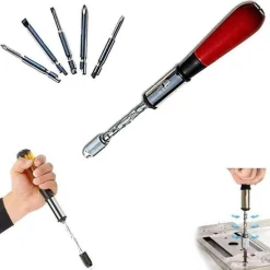 Cozy Living Heimwerkzeuge-Verstellbarer Schraubendrehersatz – Halbautomatische Präzisionswerkzeuge für Heimwerker