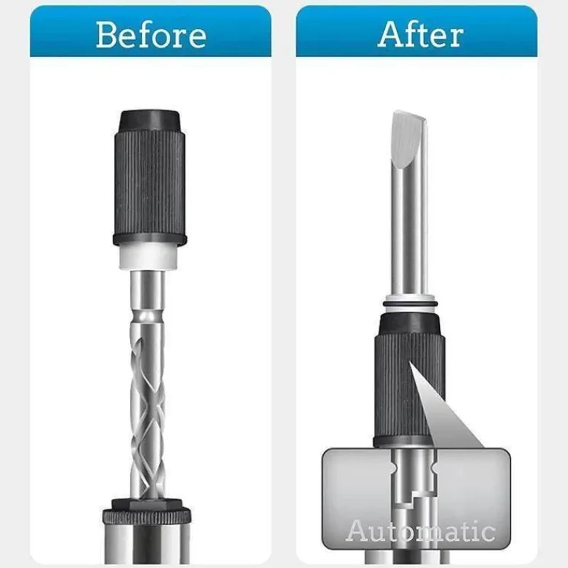 Cozy Living Heimwerkzeuge-Verstellbarer Schraubendrehersatz – Halbautomatische Präzisionswerkzeuge für Heimwerker