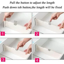 Comfort u0026 Style Gadgets Für Zuhause-Verstellbarer Schubladenteiler – einziehbarer Aufbewahrungs-Organizer