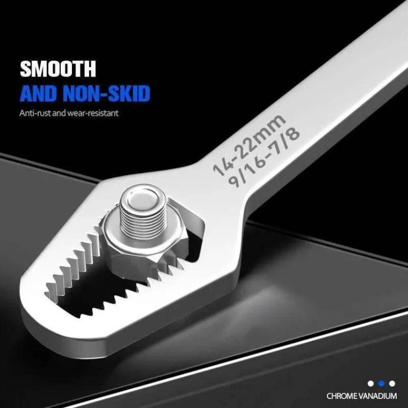 Trail u0026 Beyond Outdoor-Artikel|Outdoor & Garten-Verstellbarer Universalschlüssel – Vielseitiges Werkzeug für Zuhause und die Garage