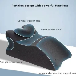 The Decor Haven Gadgets Für Zuhause-Verstellbares Bettkissen – Komfort-Stützkissen