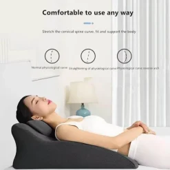 The Decor Haven Gadgets Für Zuhause-Verstellbares Bettkissen – Komfort-Stützkissen