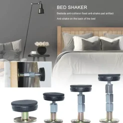 Cozy Living Heimwerkzeuge-Verstellbares Bettstabilisator-Set – Anti-Shake-Unterstützung, 2er-Pack