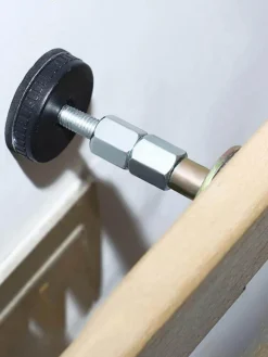 Cozy Living Heimwerkzeuge-Verstellbares Bettstabilisator-Set – Anti-Shake-Unterstützung, 2er-Pack