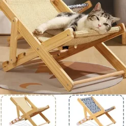 Decor Haustierbetten-Verstellbares, gemütliches Haustierbett – bequeme Lösung für ein Nickerchen zwischen Hund und Katze