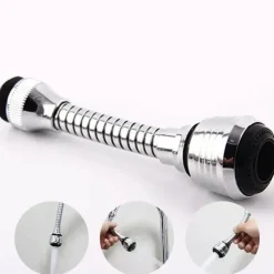 Tom Küche & Esszimmer-Verstellbares 360-Grad-Verlängerungsrohr für Küchenarmaturen – vielseitiges Wasserhahnzubehör