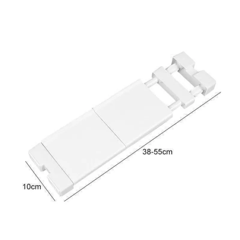 Deco Küche & Esszimmer-Verstellbares Küchenschrank-Organizer-Regal – Aufbewahrungslösung ohne Bohren