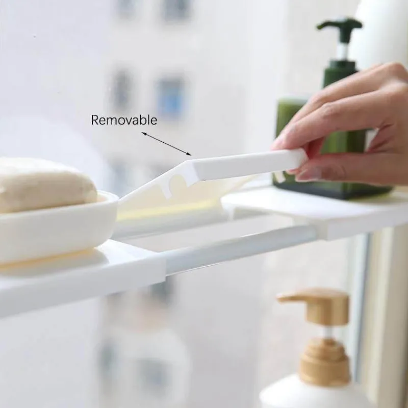 Deco Küche & Esszimmer-Verstellbares Küchenschrank-Organizer-Regal – Aufbewahrungslösung ohne Bohren