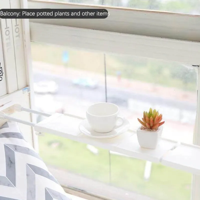 Deco Küche & Esszimmer-Verstellbares Küchenschrank-Organizer-Regal – Aufbewahrungslösung ohne Bohren