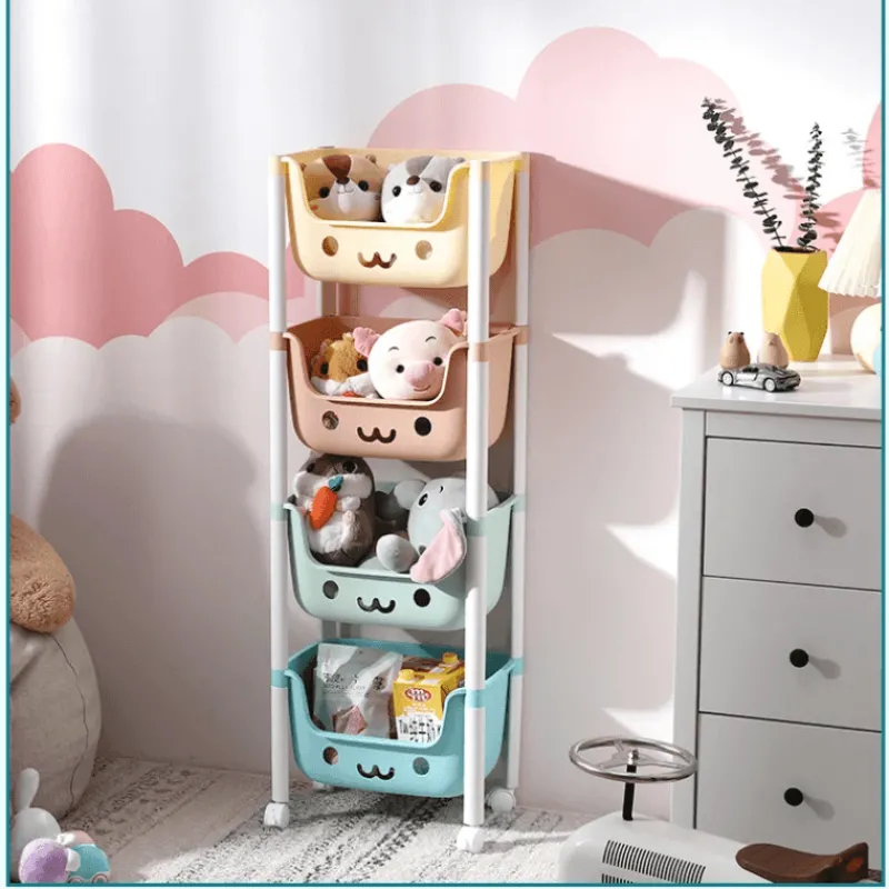 The Decor Haven Küche & Esszimmer-Verstellbares Mehrzweck-Lagerregal - Easy Roll Organizer