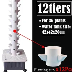 Comfort u0026 Style Gadgets Für Zuhause|Outdoor & Garten-Vertikales Hydrokultur-Gartenset - Green Life Home Planter