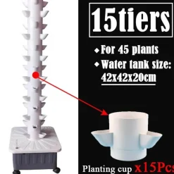 Comfort u0026 Style Gadgets Für Zuhause|Outdoor & Garten-Vertikales Hydrokultur-Gartenset - Green Life Home Planter