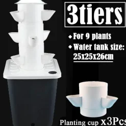 Comfort u0026 Style Gadgets Für Zuhause|Outdoor & Garten-Vertikales Hydrokultur-Gartenset - Green Life Home Planter