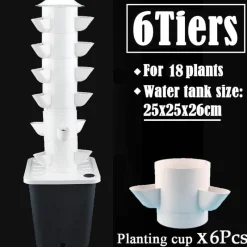 Comfort u0026 Style Gadgets Für Zuhause|Outdoor & Garten-Vertikales Hydrokultur-Gartenset - Green Life Home Planter