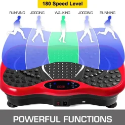 The Relaxation Nook Massageprodukte|Gesundheits-Gadgets-Vibrationsmassagegerät-Plattform – Schlankes Fitnessgerät für den Heimgebrauch