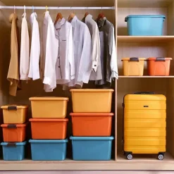 Tom Küche & Esszimmer-Vielseitige Aufbewahrungsbox mit großem Fassungsvermögen – idealer Organizer für Kosmetika, Spielzeug, Snacks, Kleidung