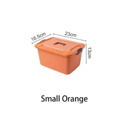 Tom Küche & Esszimmer-Vielseitige Aufbewahrungsbox mit großem Fassungsvermögen – idealer Organizer für Kosmetika, Spielzeug, Snacks, Kleidung