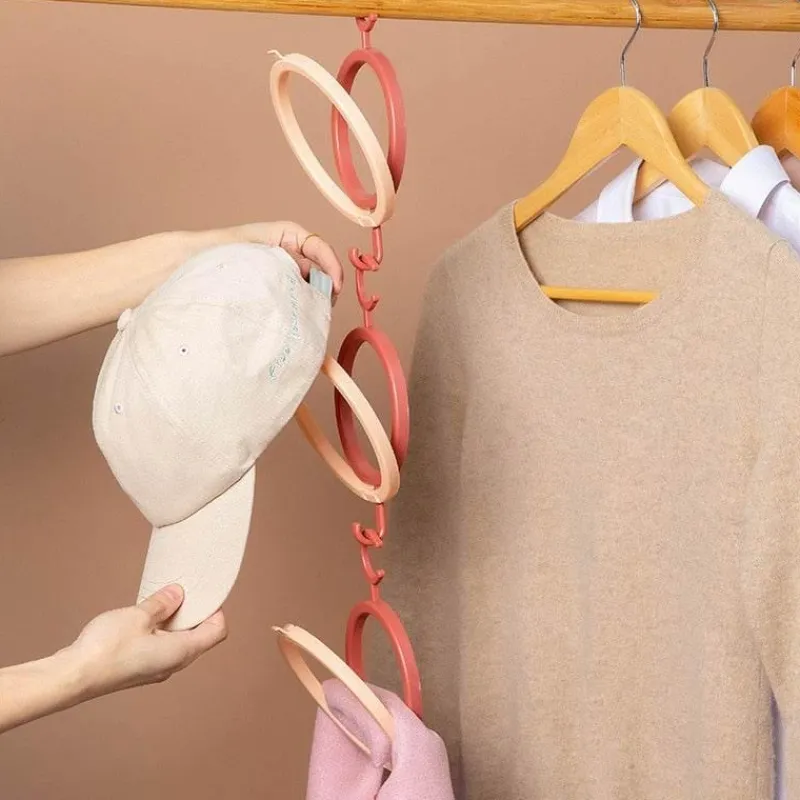 Comfort u0026 Style Gadgets Für Zuhause-Vielseitiger Kleiderbügel mit rundem Haken – Mehrzweck-Organizer für kreative Zwecke