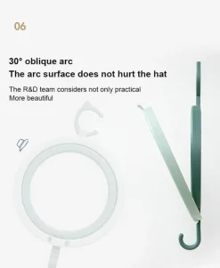 Comfort u0026 Style Gadgets Für Zuhause-Vielseitiger Kleiderbügel mit rundem Haken – Mehrzweck-Organizer für kreative Zwecke