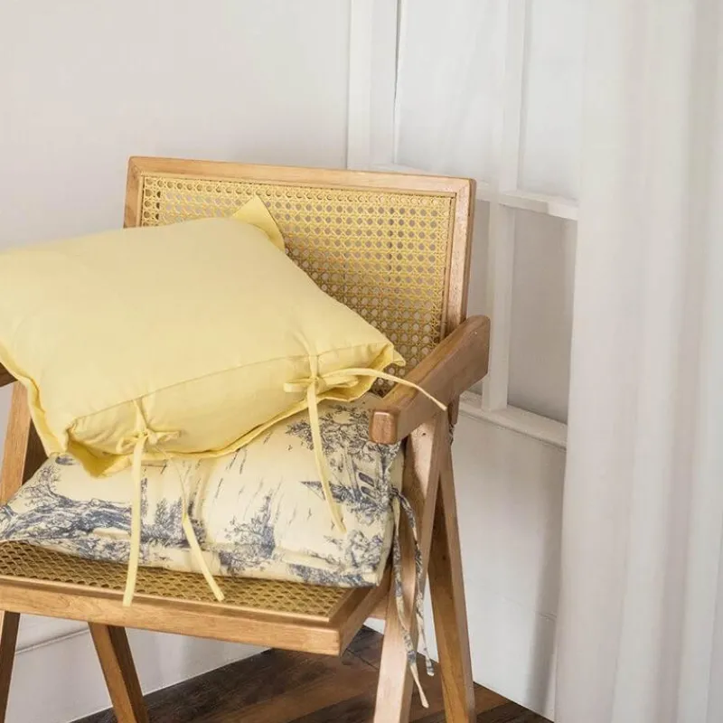 Cozy Cushions Bettzeug-Vintage Blumen Kissenbezug - Dekorativer Kissenbezug aus Baumwolle