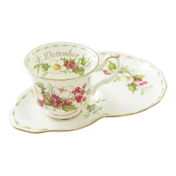 Feast u0026 Flair Küche & Esszimmer-Vintage Bone China Kaffeetassen-Set – Phnom Penh Design für das Home Office