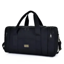 BagAura Taschen & Geldbörsen-Vintage Canvas Reisetasche – Großes Fassungsvermögen, langlebig und vielseitig