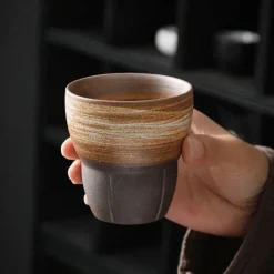 Plates u0026 More Küche & Esszimmer-Vintage Espressotassen-Set – Kung-Fu-Teetassen für das Home Office