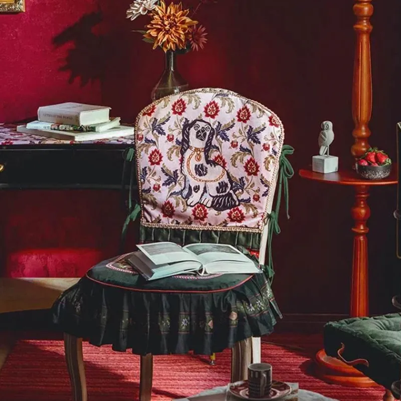 Cozy Cushions Bettzeug-Vintage Esszimmerstuhl-Schonbezug - Akzentstuhl-Schutz für Veranstaltungen