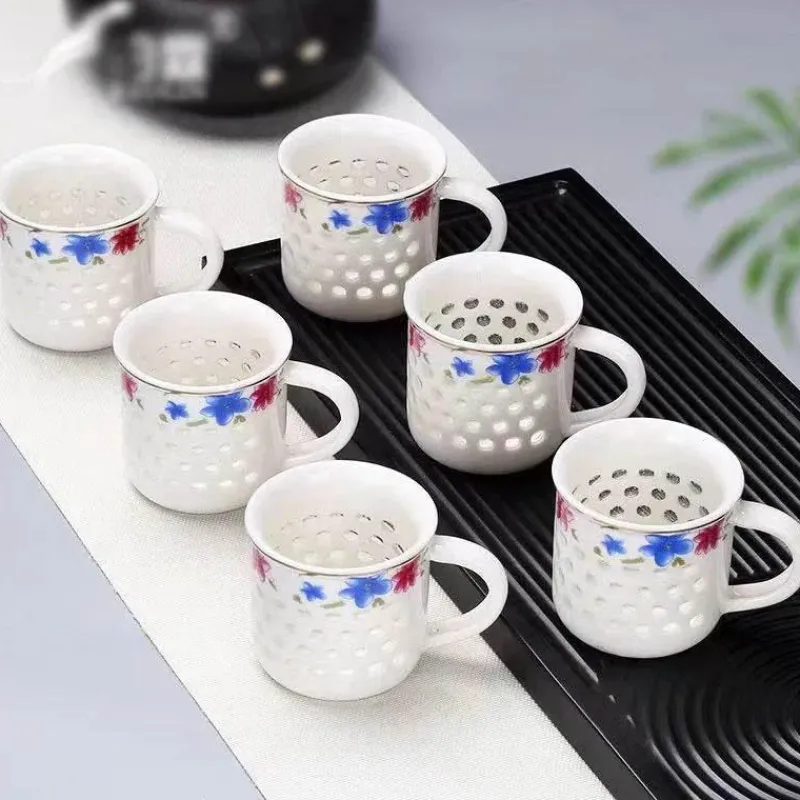 Plates u0026 More Küche & Esszimmer-Vintage Jingdezhen Blau Weiß Porzellan Teetassen Set