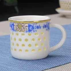 Plates u0026 More Küche & Esszimmer-Vintage Jingdezhen Blau Weiß Porzellan Teetassen Set