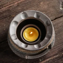 The Cozy Mug Küche & Esszimmer-Vintage Keramik Teekannenwärmer - Retro Art Halter