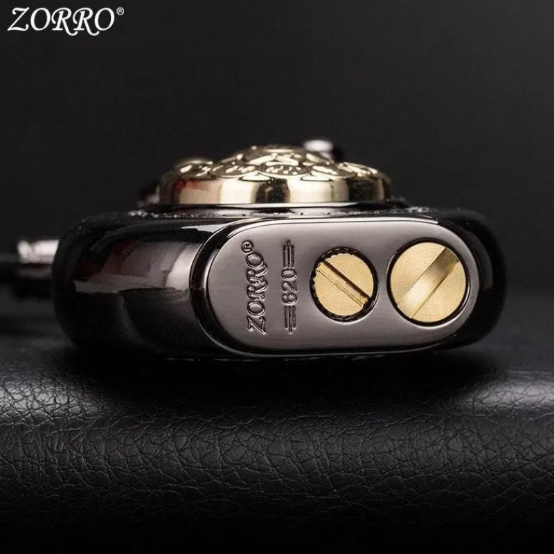 The Outdoor Vault Outdoor-Artikel|Heimwerkzeuge-Vintage Kerosinfeuerzeug - Automatische Drehzündung