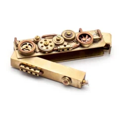 The Outdoor Vault Heimwerkzeuge|Outdoor-Gadgets-Vintage Kerosinfeuerzeug - Uhrwerk Flammendesign