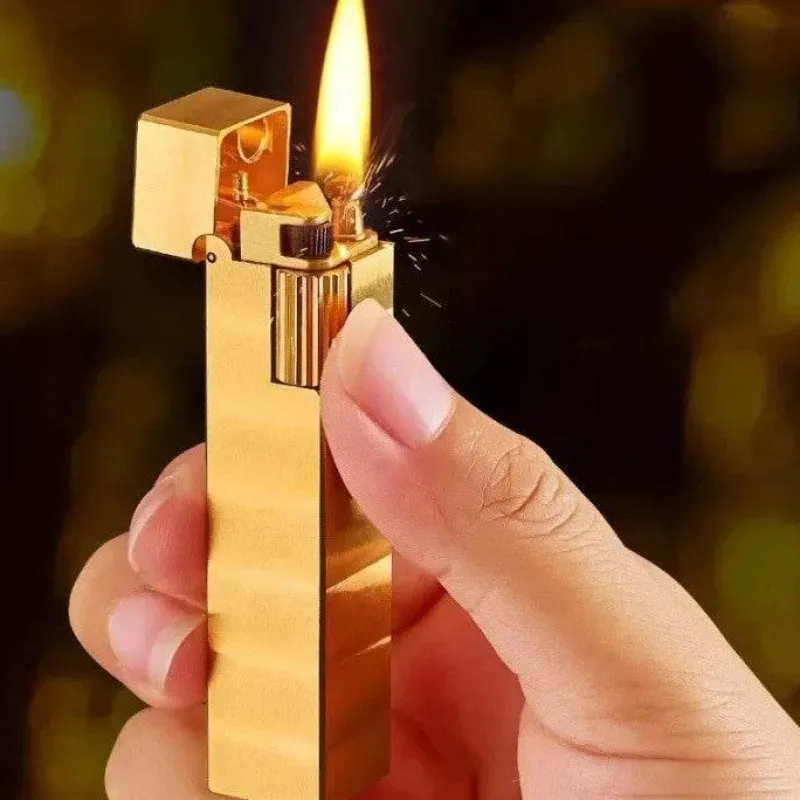 The Outdoor Vault Camping Im Freien|Outdoor & Garten-Vintage Kupfer Kerosin Feuerzeug - Handgemachtes Retro Flammenwerkzeug