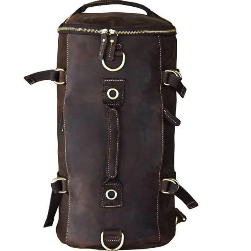 Decor Taschen & Geldbörsen-Vintage Lederrucksack - Klassische Herren Messenger Bag