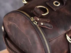 Decor Taschen & Geldbörsen-Vintage Lederrucksack - Klassische Herren Messenger Bag