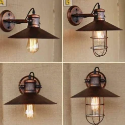 Comfort u0026 Style Beleuchtung-Vintage Loft Wall Lamps - Retro Lighting Fixtures