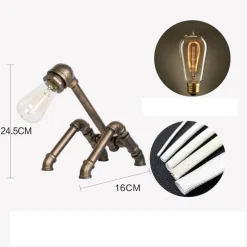 Comfort u0026 Style Beleuchtung-Vintage Metal Table Lamps - Retro Decor Lighting