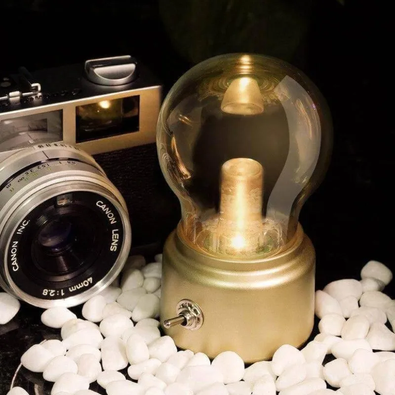 Comfort u0026 Style Beleuchtung-Vintage Rechargeable LED Bed Lamp - Night Light